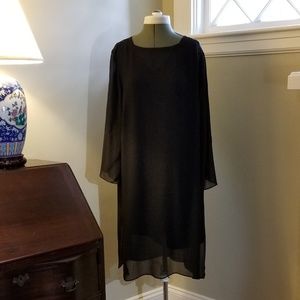J. Jill sheer silk dress